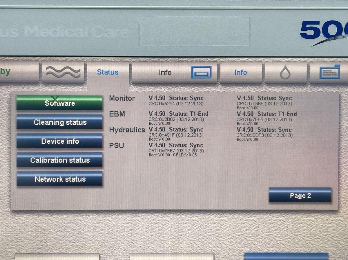 Used FRESENIUS 5008S YOM