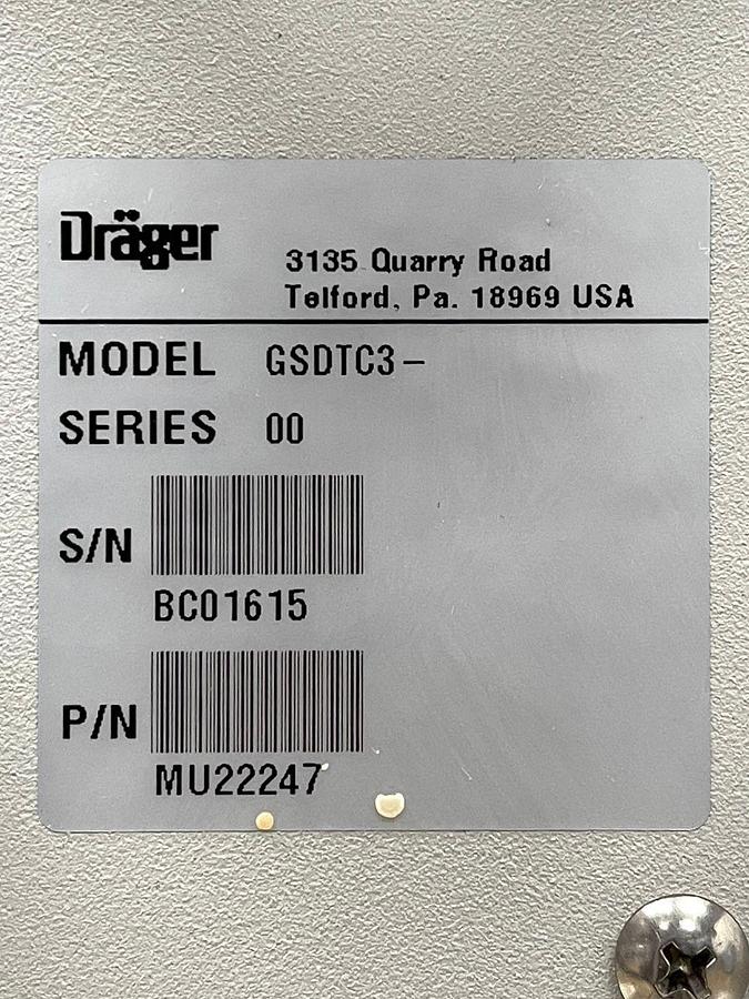 Used Dräger Resuscitaire YOM: 2019 