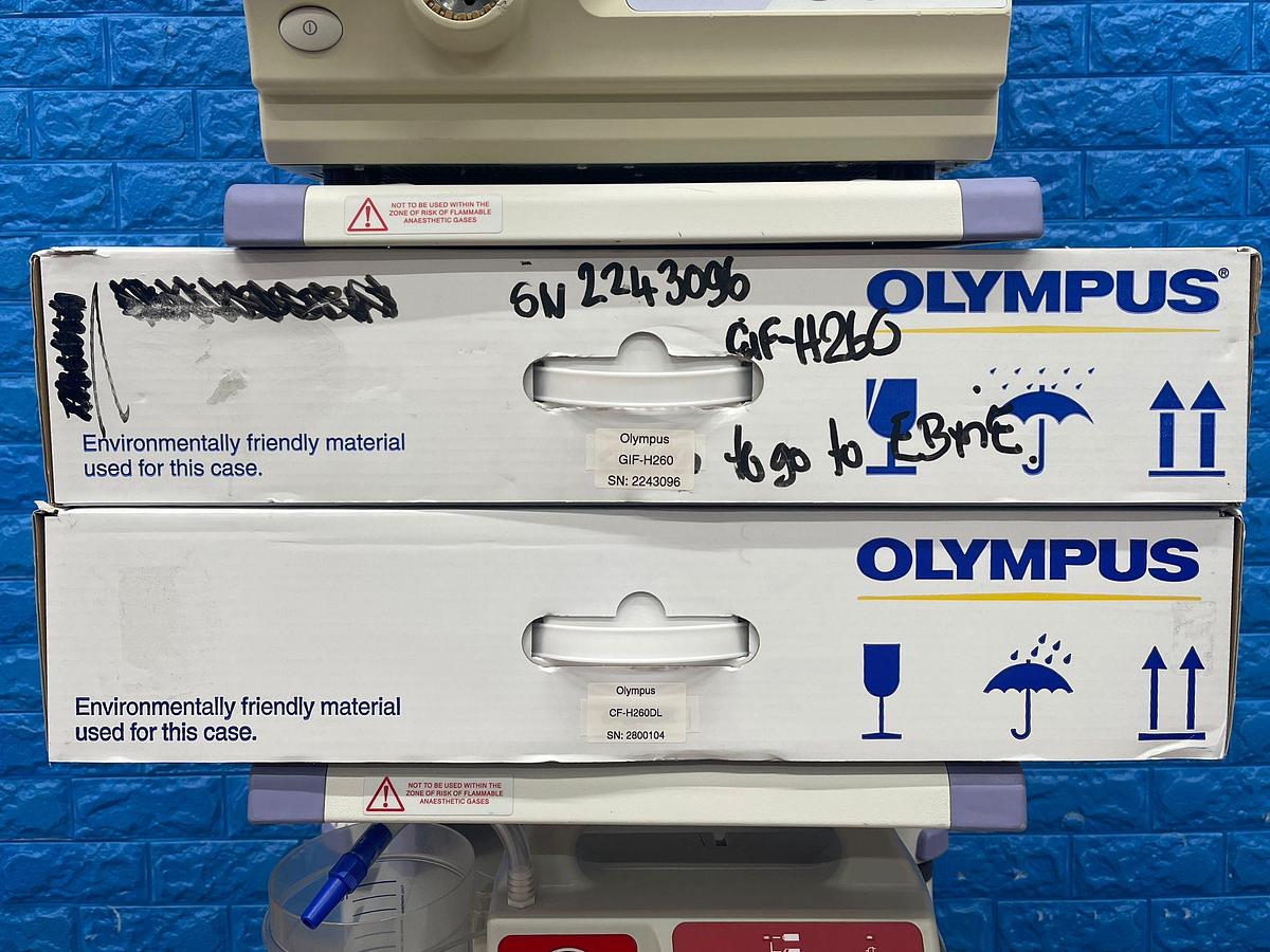 Used OLYMPUS Endoscopy Tower 260, CV-260SL Endoscope 