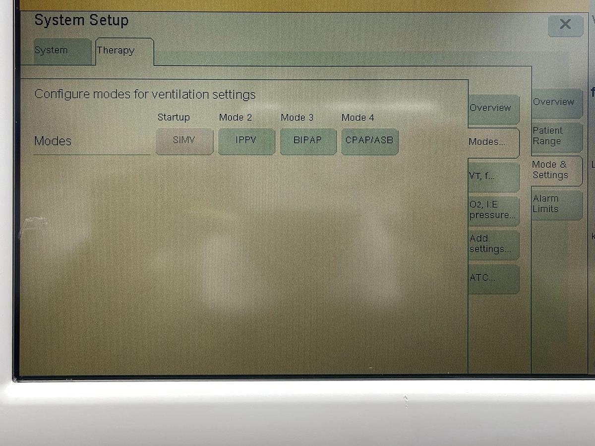 Used Drager Evita XL Ventilator YOM: 2008