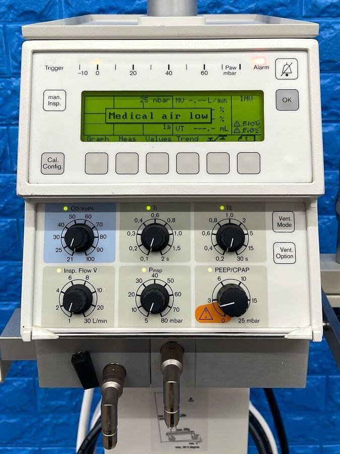 Used DRAEGER Babylog 8000 plus Neonatal Intensive Care Ventilation YOM