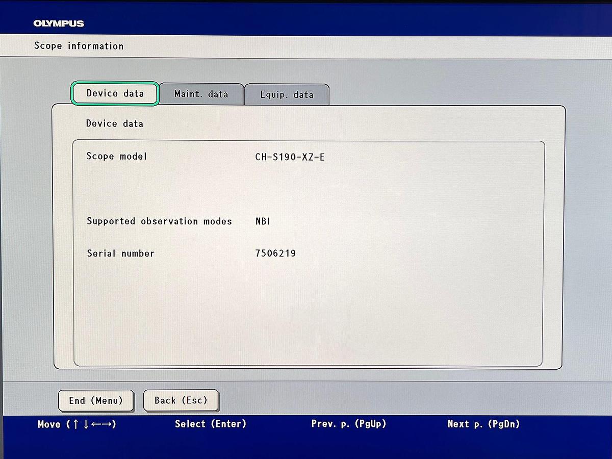 Used Olympus Camera Head Model: CH-S190-XZ-E 