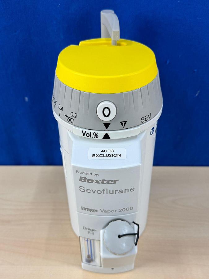 Used Dräger 2000 SevoFlurane Vaporizer YOM: 2014