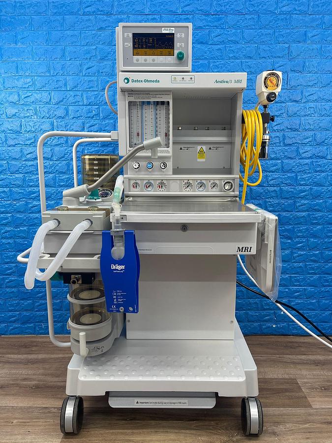 Used GE Datex Ohmeda Aestiva/5 MRI YOM: 2013 SN: AMTT02084