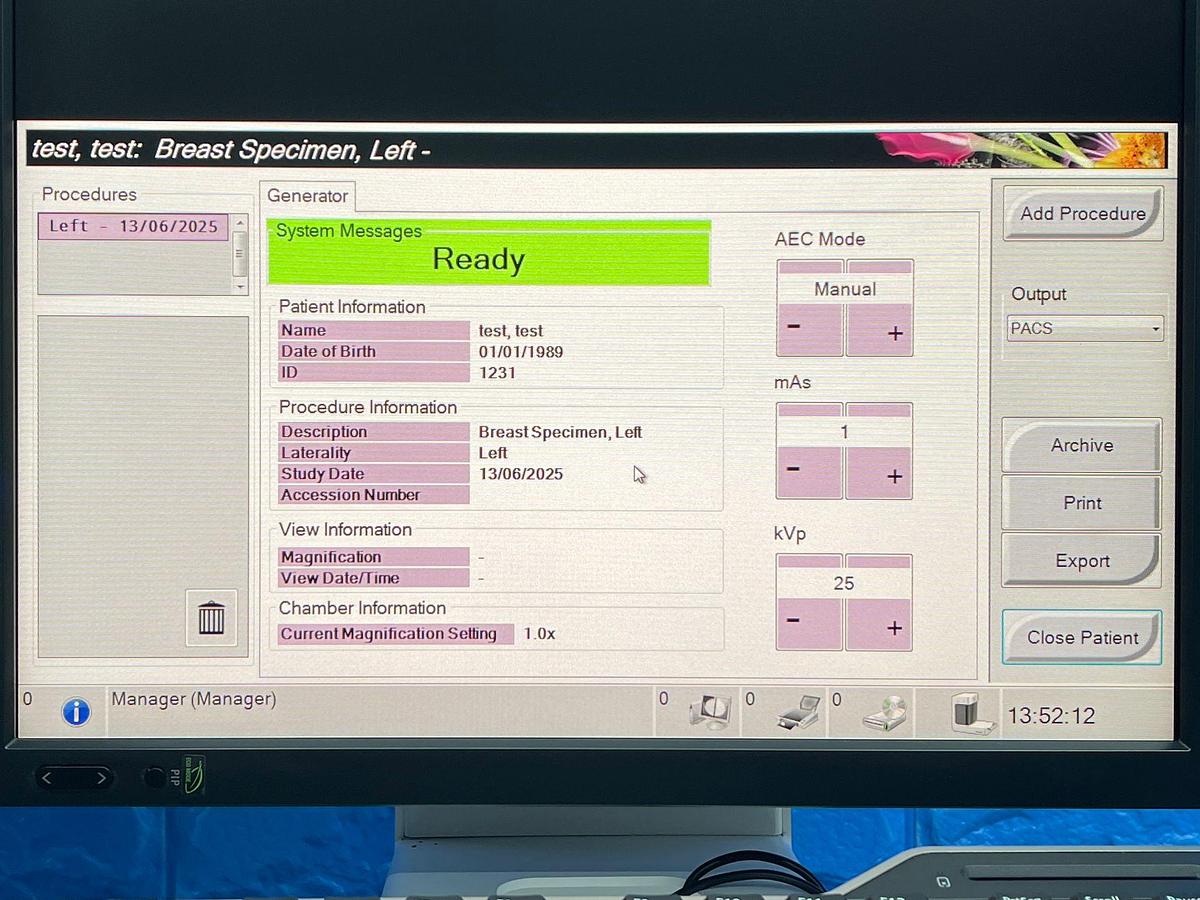 Used HOLOGIC Trident Specimen Radiography System YOM: 2012