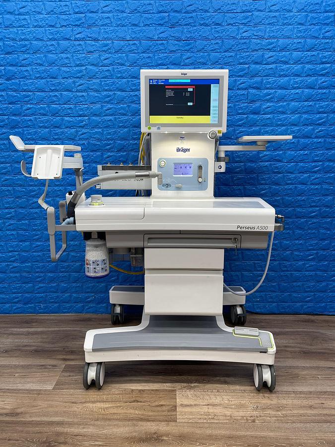 Used Dräger Perseus A500 Anaesthesia YOM: 2015