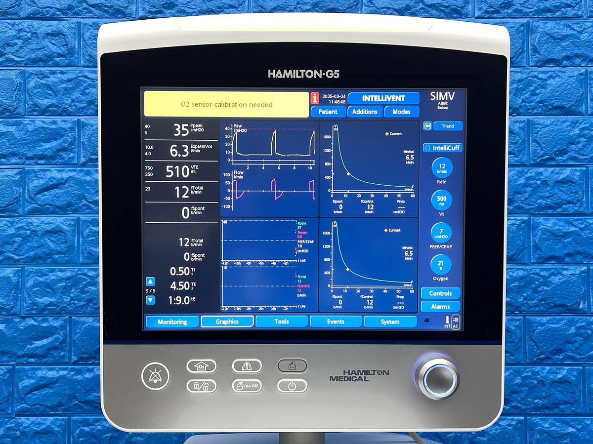 Used HAMILTON S1 Ventilator with Neonatal, Peads and Adult option YOM: 2013