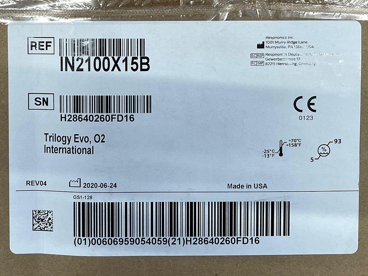 Philips Trilogy Evo YOM: 2020