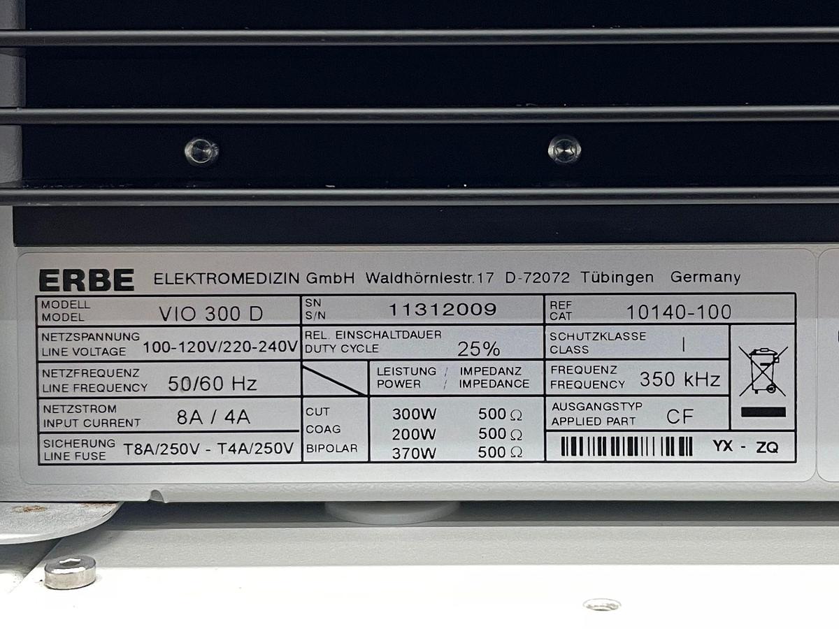 Used Erbe VIO 300D 