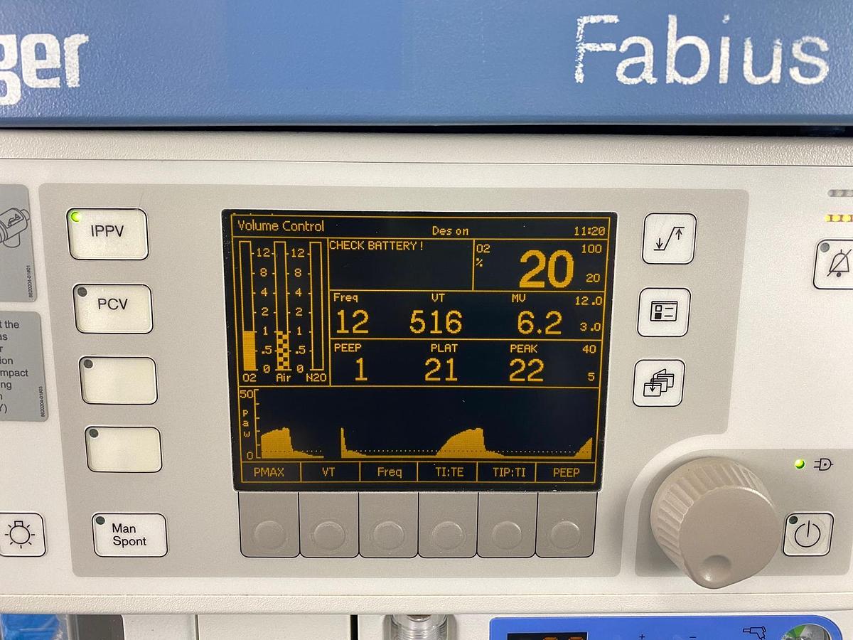 Used Dräger Fabius GS YOM: 2005