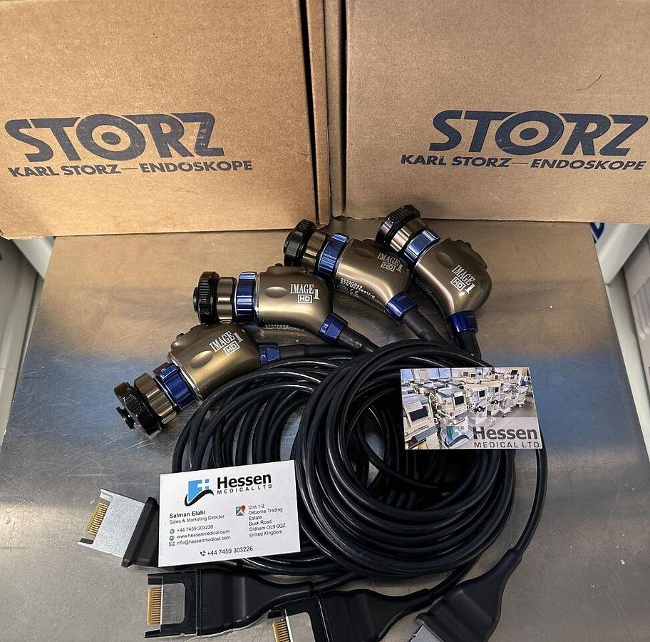 Used Karl Storz Image 1 Hub 222010 20 complete tower with Karl Storz H3-Z camera head.