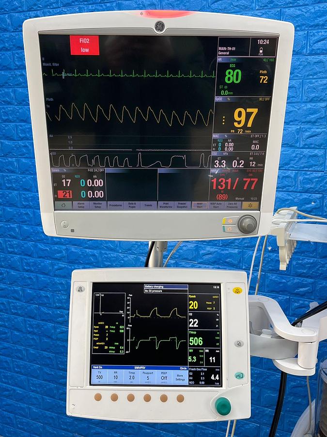 Used GE Datex Ohmeda Aespire View Anesthesia Machine YOM: 2015
