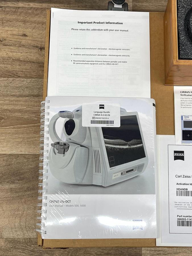 Used Zeiss CIRRUS HD OCT 5000 YOM: 2017