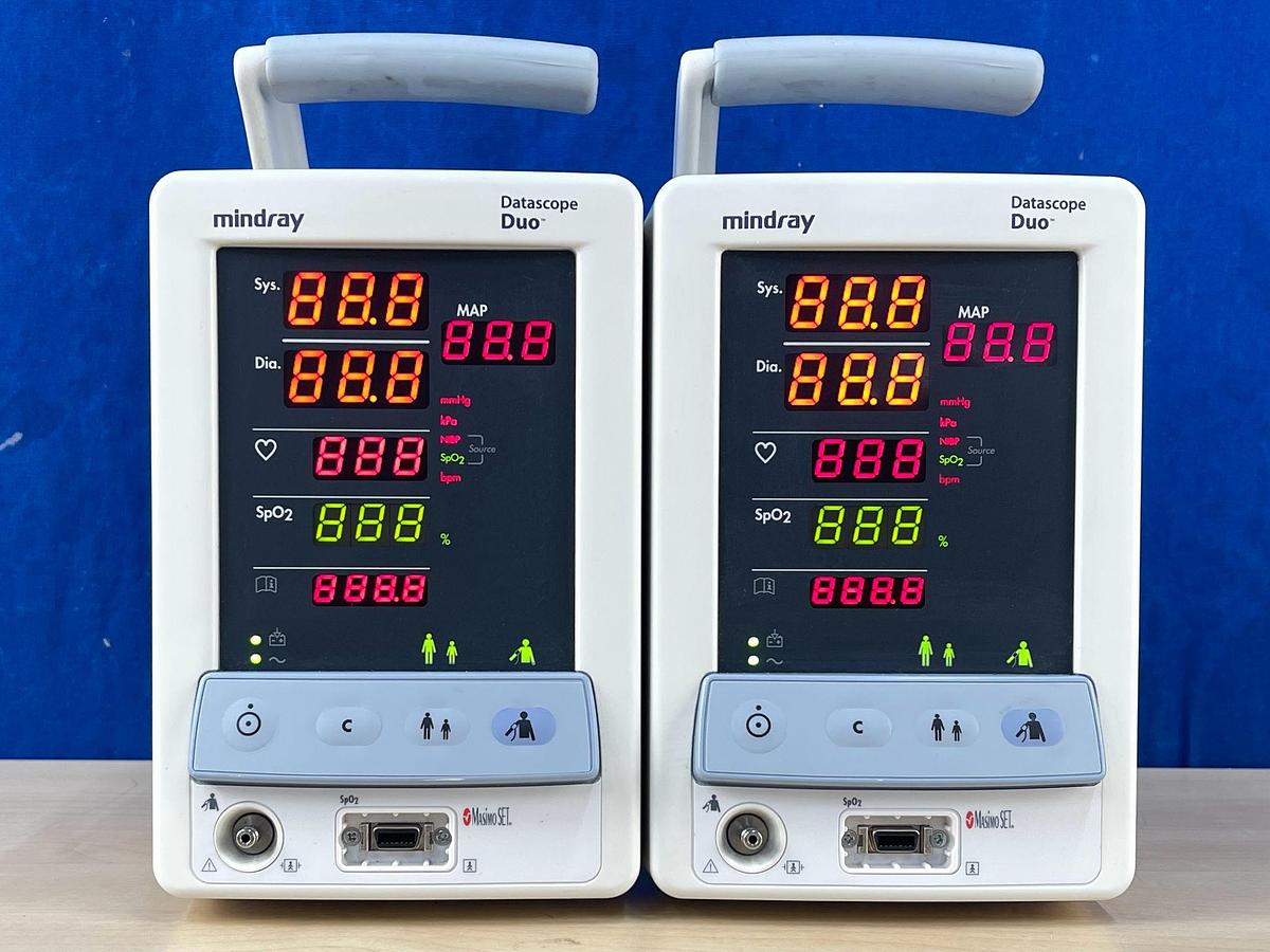Used Mindray Data Scope Duo Monitor REF: 0998-00-0205-02U