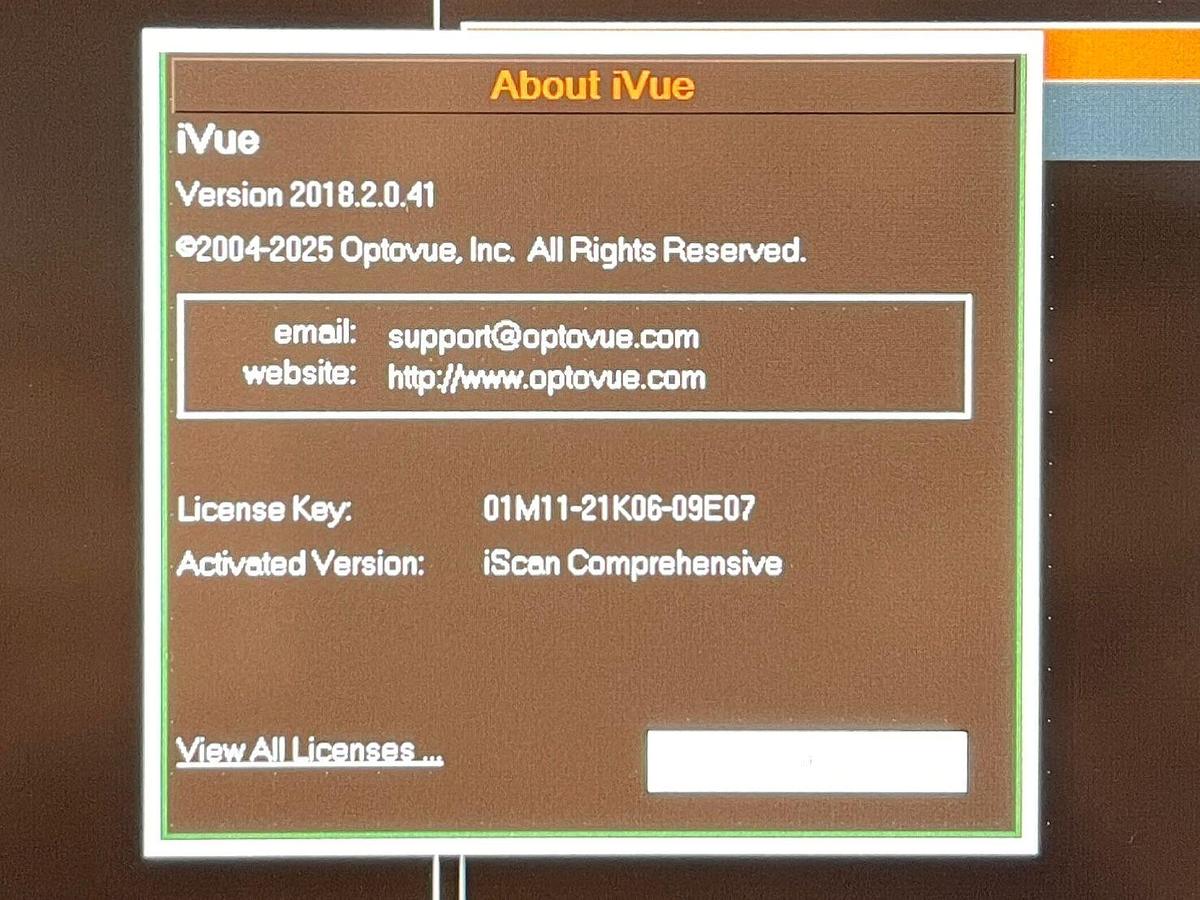 Used OPTOVUE IVUE 500 YOM: 2021 OCT