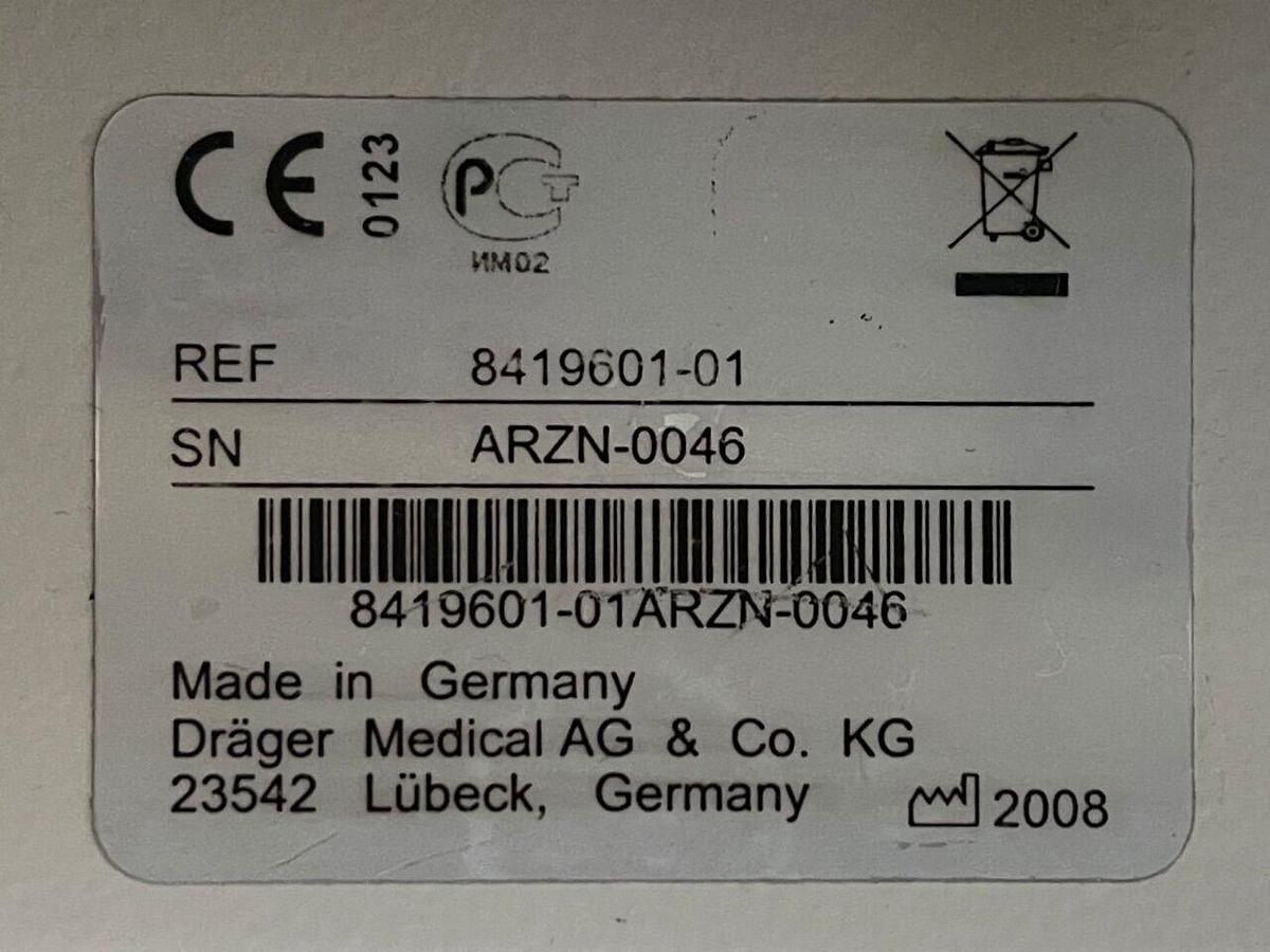 Used DRAEGER 9X Dräger Evita XL Ventilator
