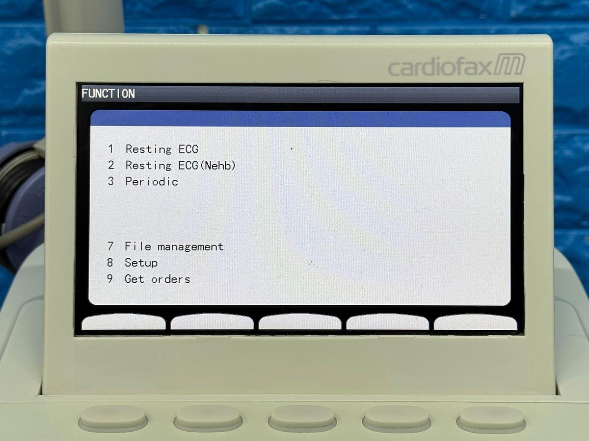 Used NIHON KOHDEN Cardiofax M Electrocardiograph ECG-2350 YOM: 2020