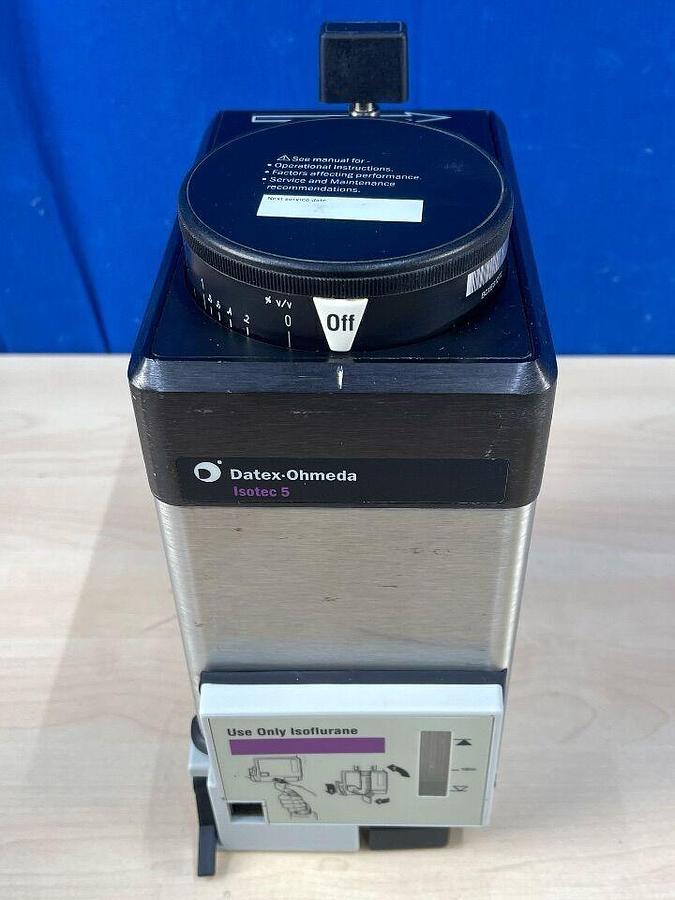 Used GE DATEX-OHMEDA Tec 5 Isoflurane