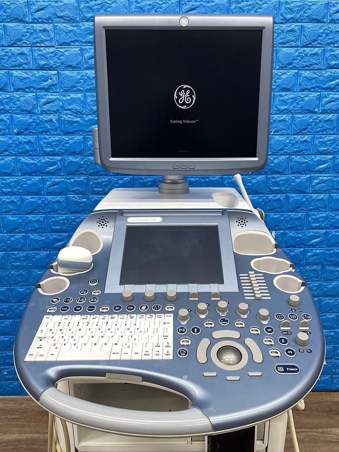 Used GE Datex Ohmeda Voluson E6 Ultrasound YOM: 2015 Probes RAB6-D YOM: 2015 IC5-9-D YOM: 2015