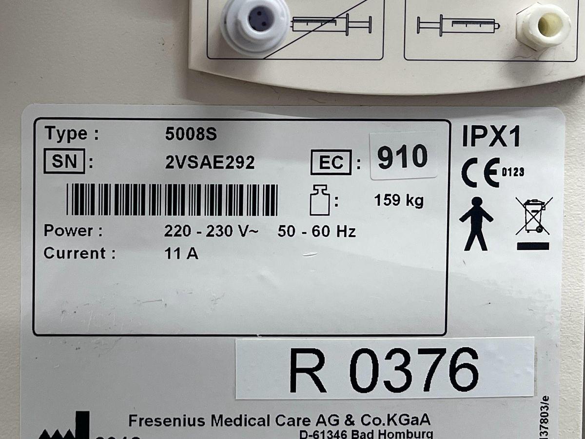 Used Fresenius 5008S YOM: 2012