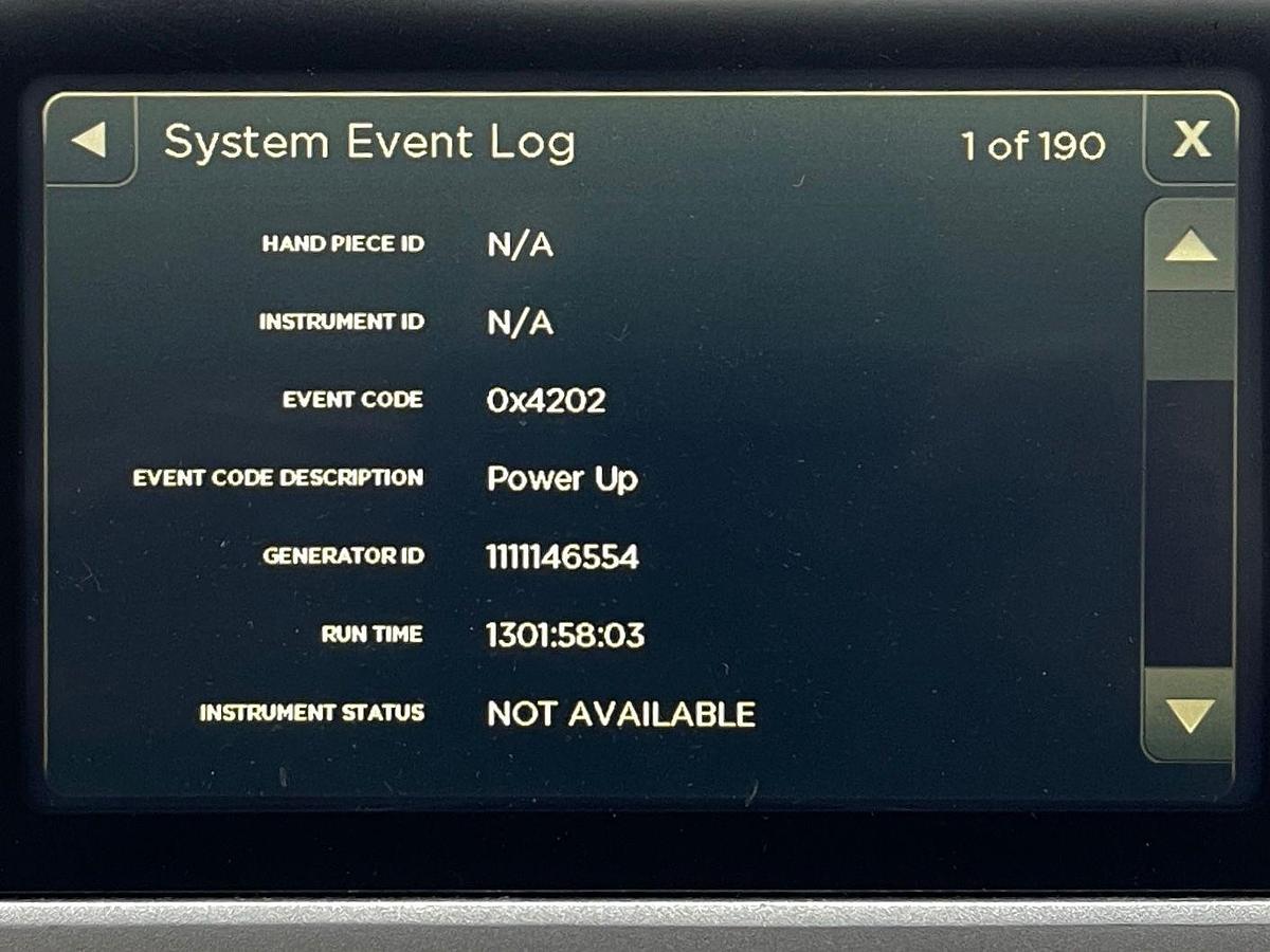 Used ETHICON GEN 11 YOM: 2011  With Ethicon Harmonic Hand Piece