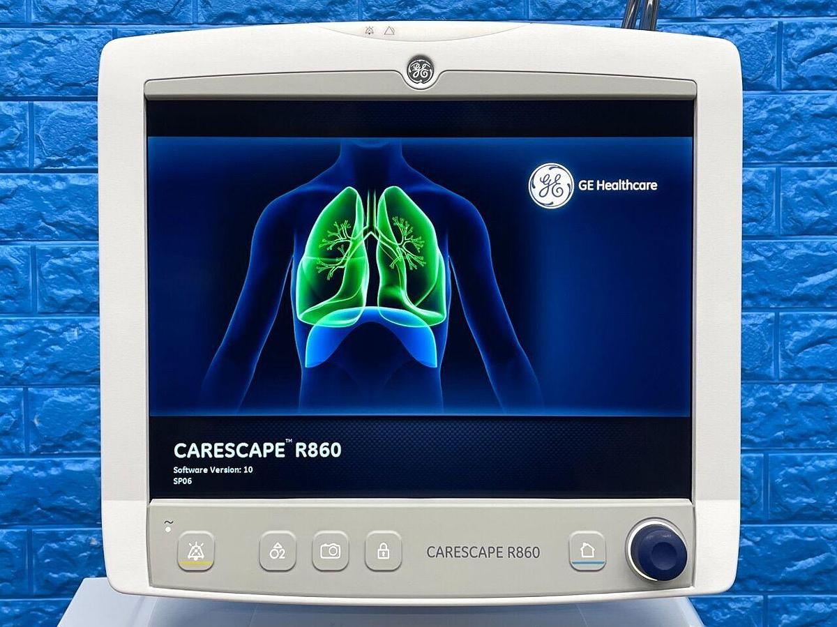 Used GE R860 Ventilator HR
