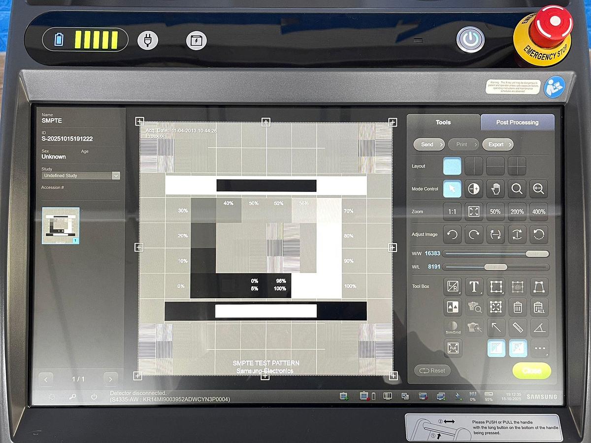 Used Samsung GM 85 Portable Mobile X-RAY YOM: 2021 