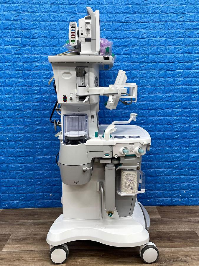 Used GE Aespire View Anesthesia YOM: 2015 Include GE B450 Patient Monitor With E-miniC Gas Madul And Leads YOM: 2015