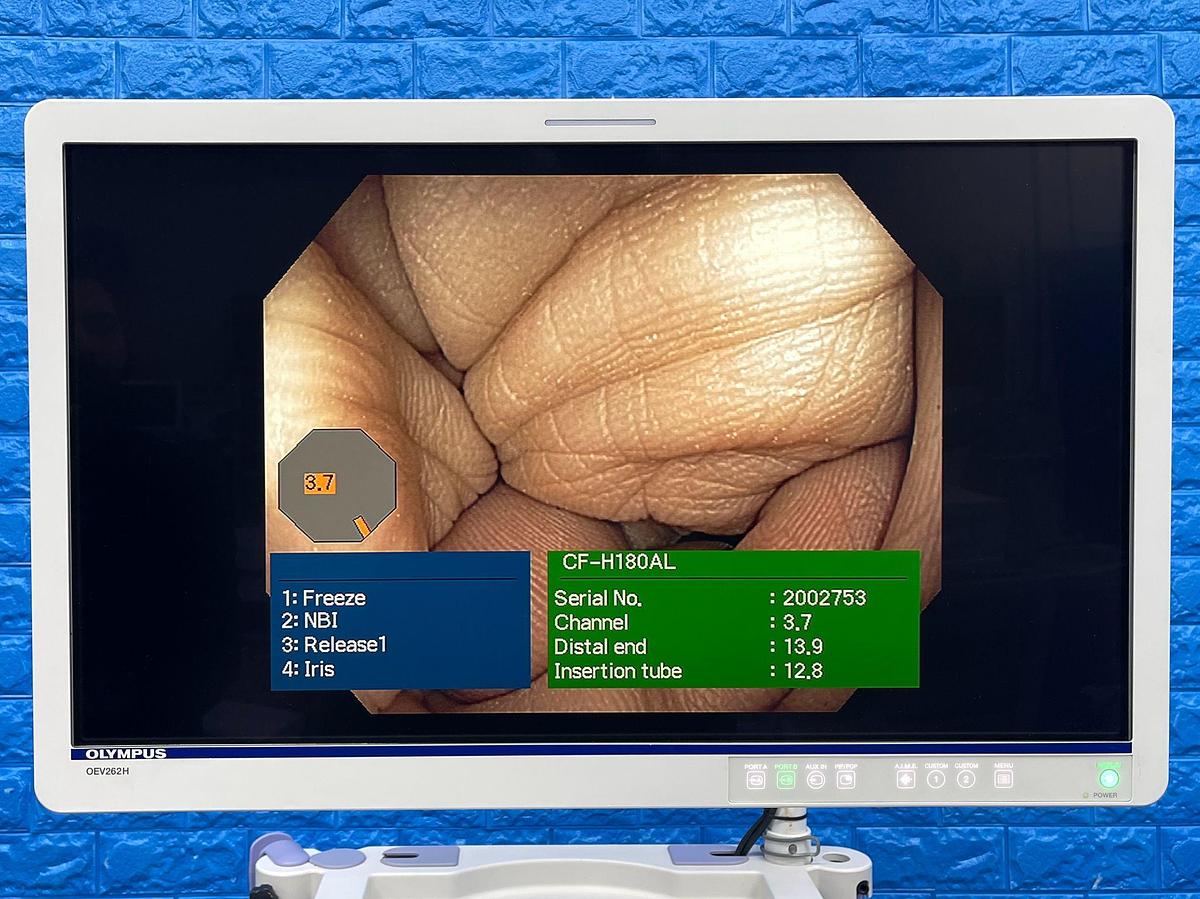 Used OLYMPUS CV-180/CLV-180 Tower with 2x Endoscopes