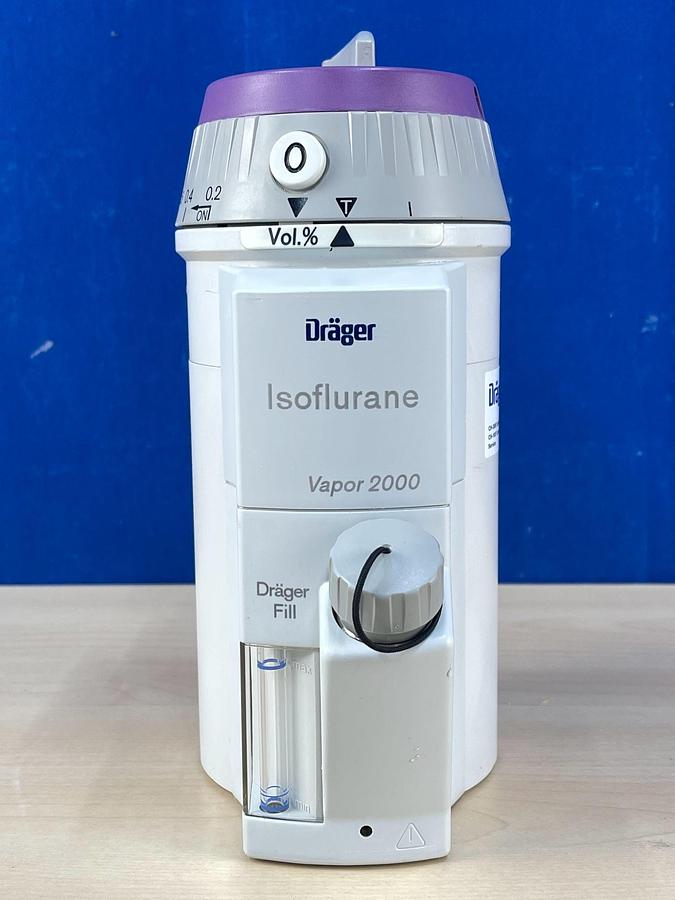 Used Dräger Isoflurane 2000 Vaporiser REF: M35054-14 YOM: 2010