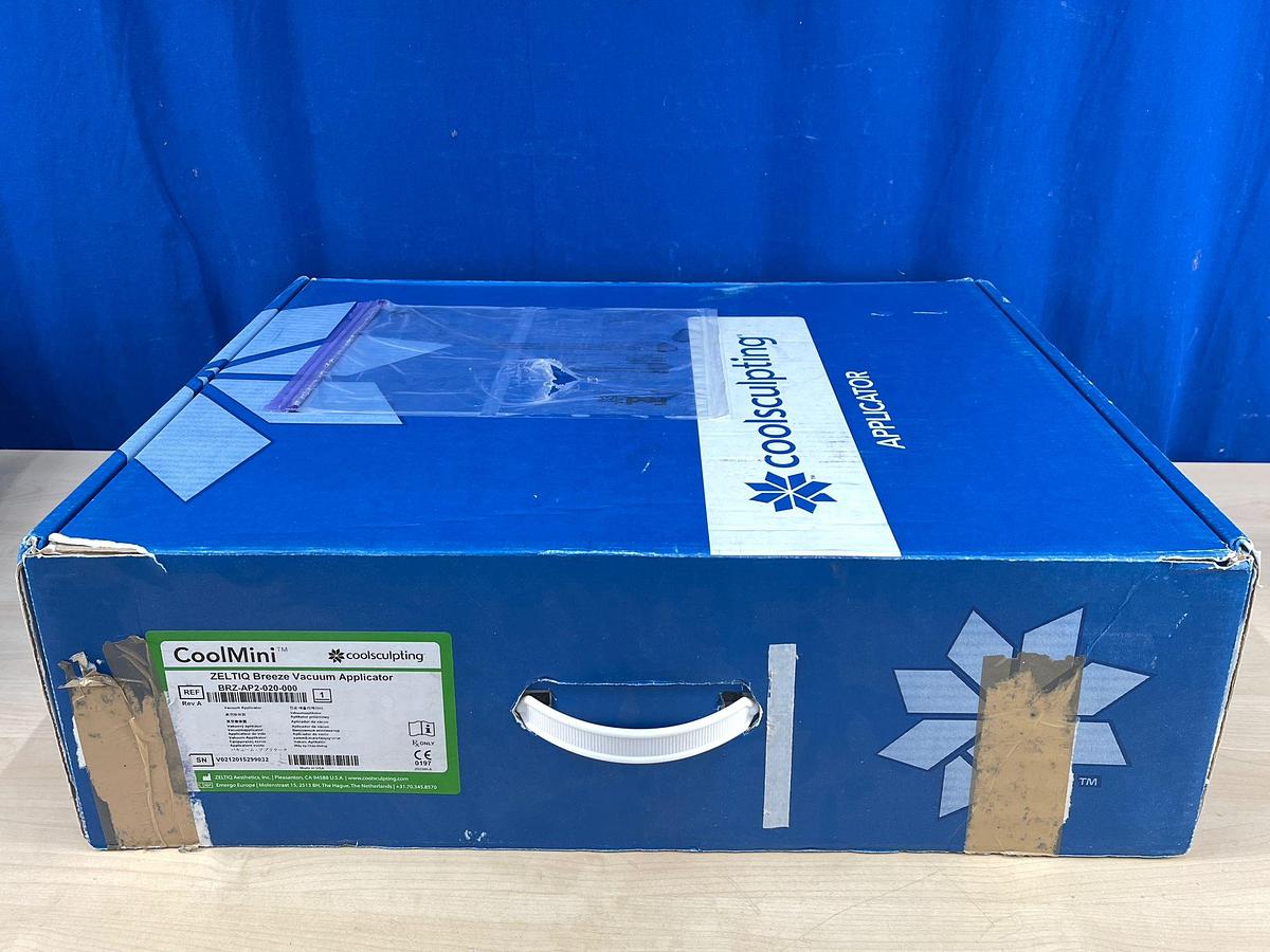 Used ZELTIQ CoolMini Coolsculpting Breeze Vacuum Applicator  REF: BRZ-AP2-020-000