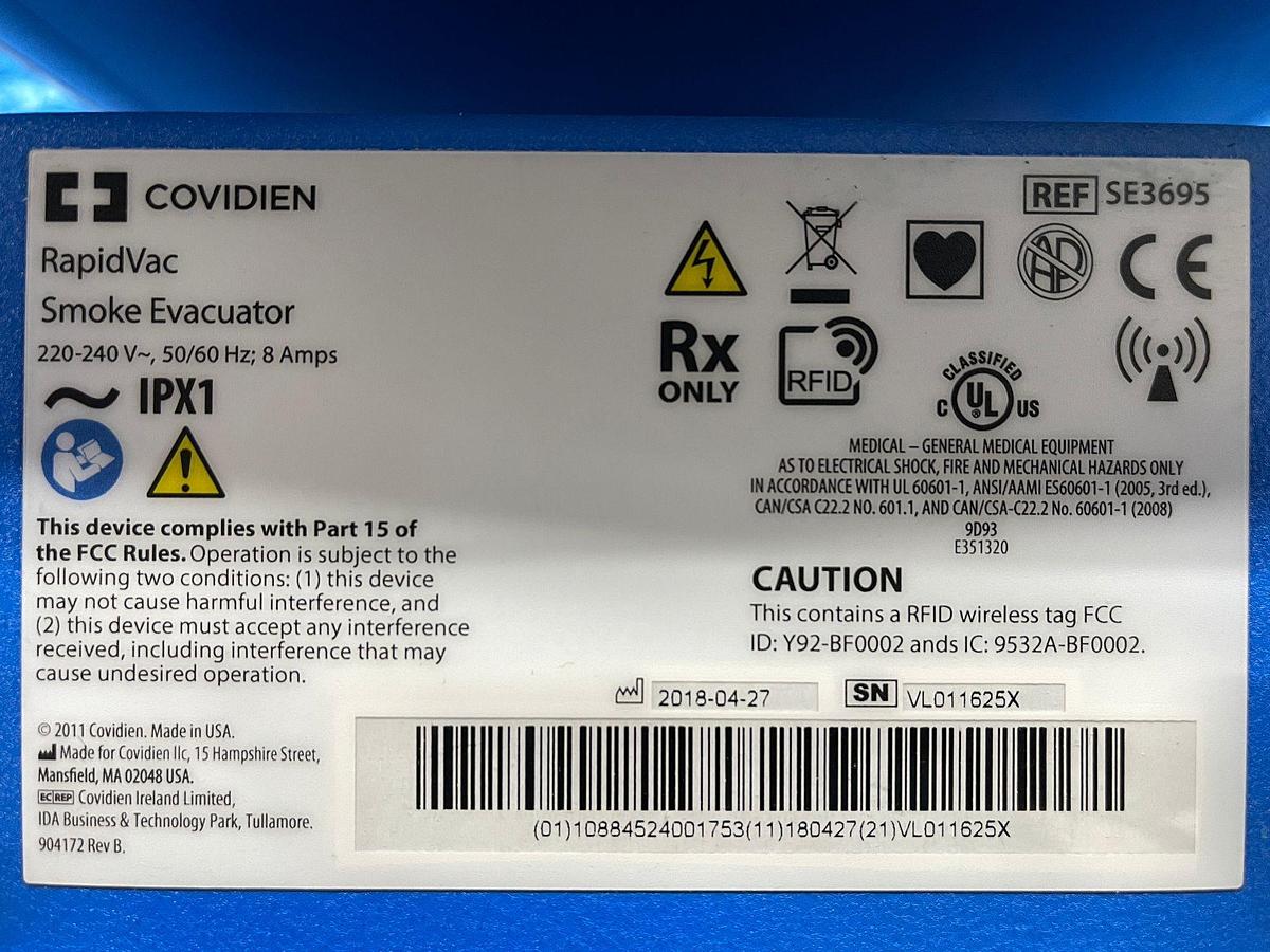 Used Covidien Valleylab FT10 YOM: 2018 