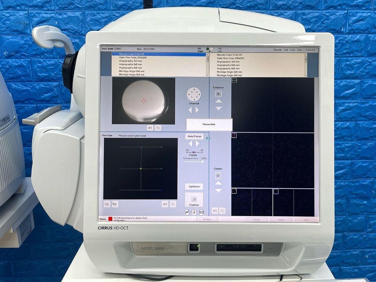 Used CARL ZEISS Cirrus HD OCT 5000, YOM 2017
