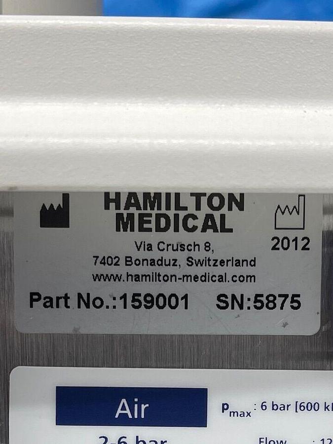 Used HAMILTON G5