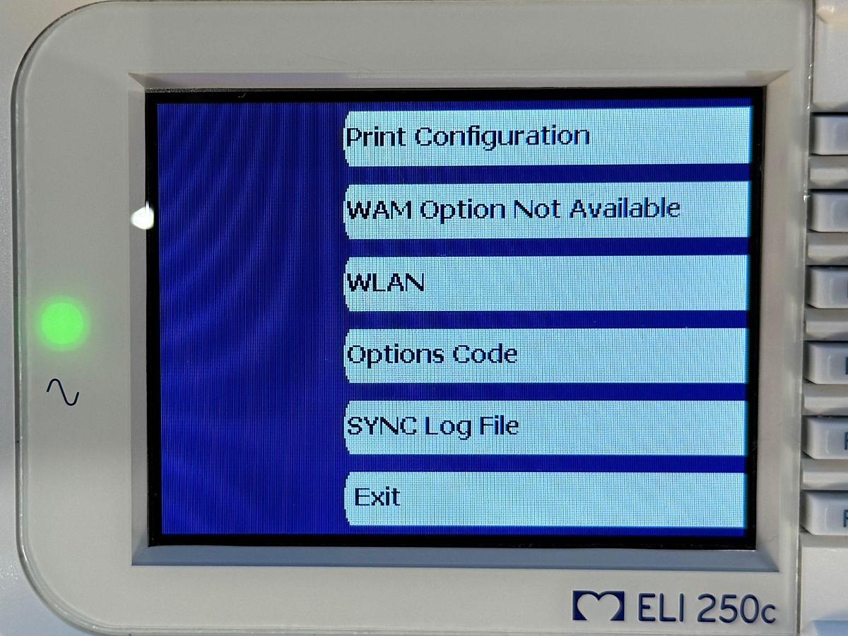 Used Mortara ELI 250c Electrocardiograph ECG REF: EL I250c-BCB-BAFAX 