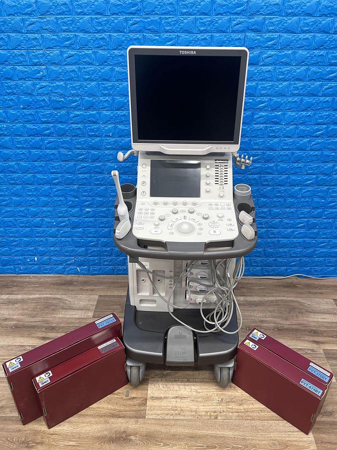 Used TOSHIBA Ultrasound Aplio 500 YOM: 2016