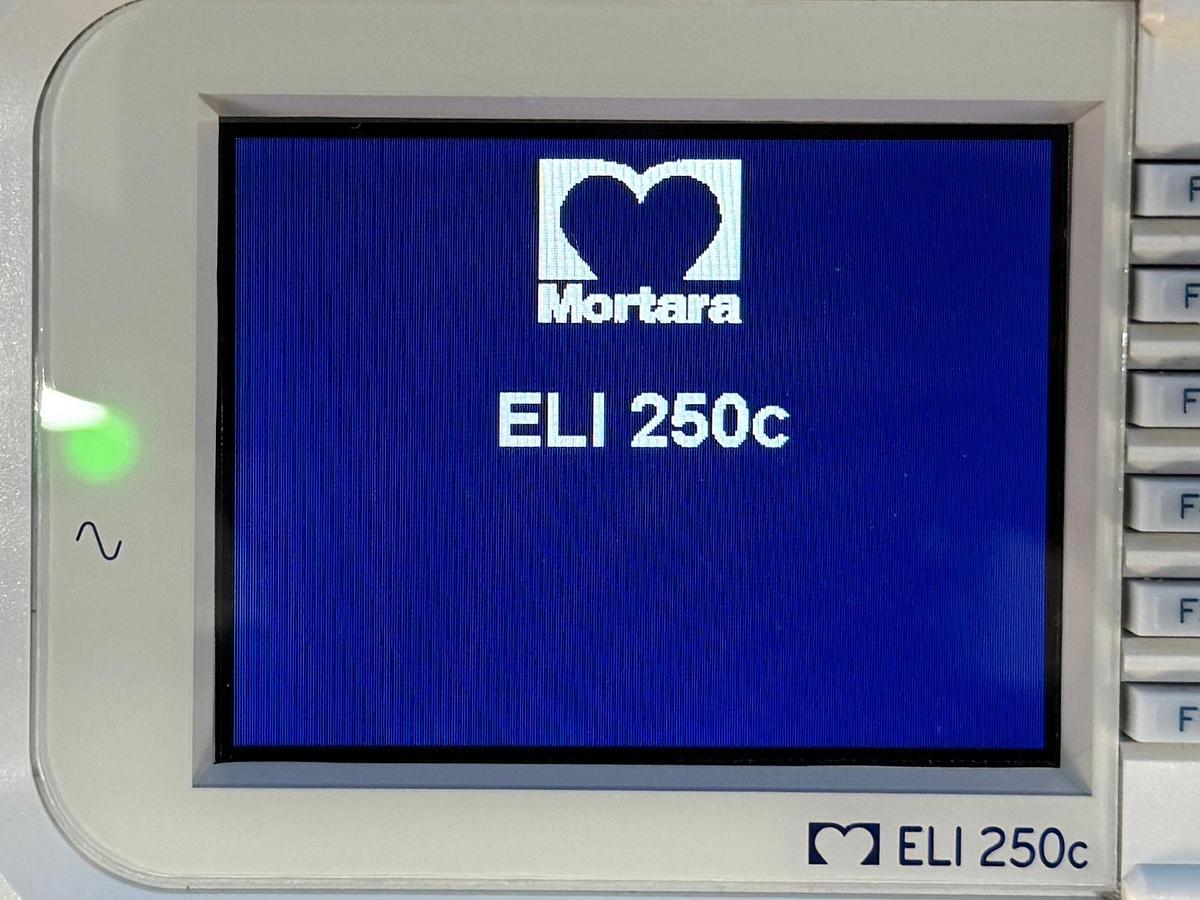 Used Mortara ELI 250c Electrocardiograph ECG REF: EL I250c-BCB-BAFAX 