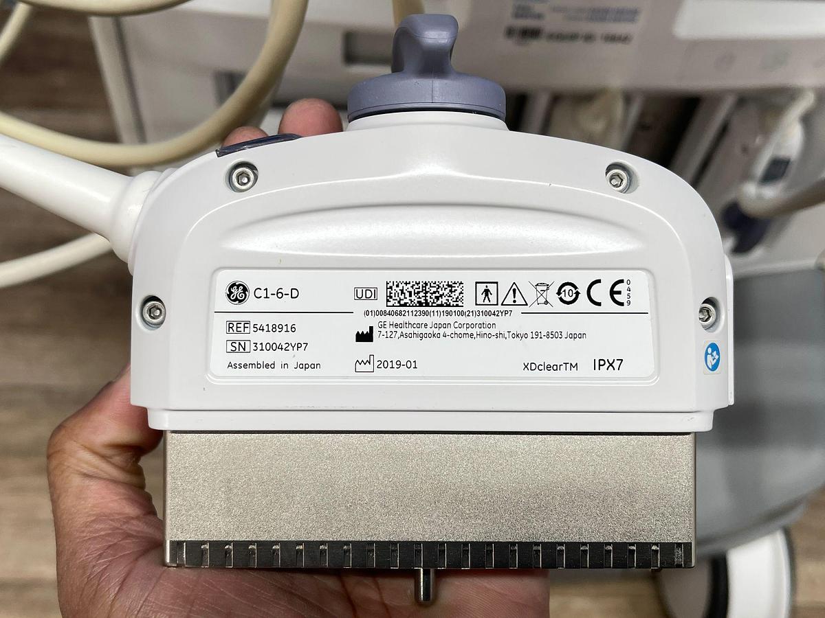 Used GE Logiq E10 Ultrasound YOM: 2019 Probes C1-6-D YOM: 2019 C2-9-D YOM: 2019 IC5-9-D YOM: 2024