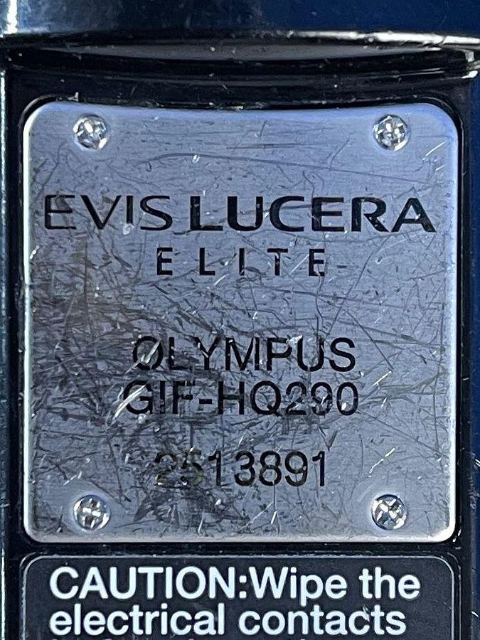 Used Olympus scope Model: GIF-HQ290