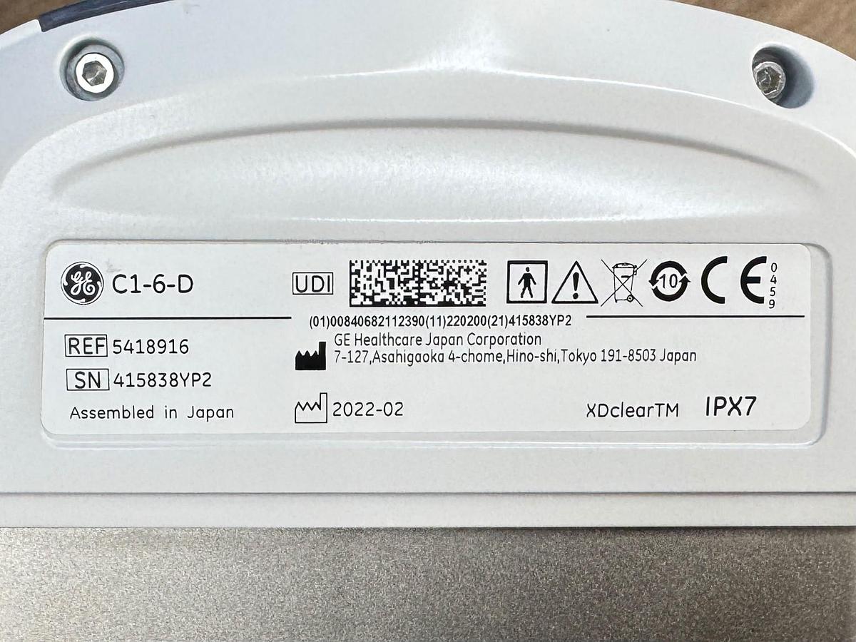 Used GE Voluson E8 Ultrasound YOM: 2019  Probes  - C1-6-D YOM: 2019 - C2-9-D YOM: 2014 - IC5-9-D 