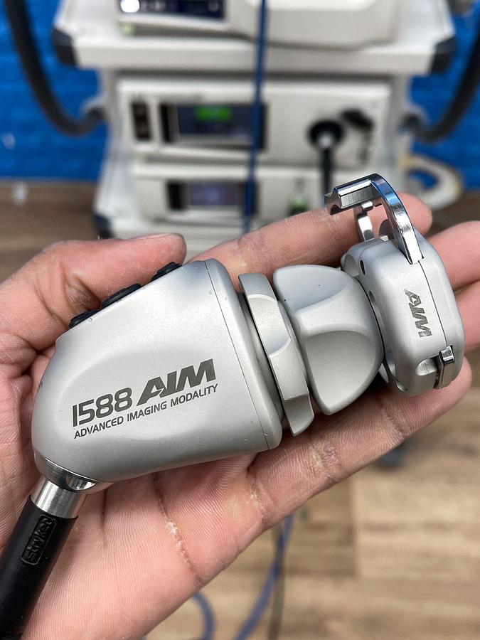 Used Stryker 1588 Laparoscopy Tower - Stryker 1588 Laparoscopy Tower  - Stryker Led Monitor 32 inch 4K YOM: 2016 - Pneumo Care - Synk Wireless Transmitter  - 1588 HD Camera Head  - SDC3 HD Information Management YOM: 2013 - 1588 HD Image Processor YOM: 2016 - LIO LED Light Source YOM: 2016 - SDP 1000 Digital Colour Printer