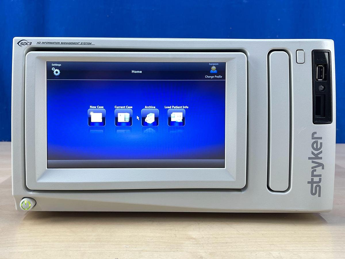 Used Stryker SDC3 HD Information Management System