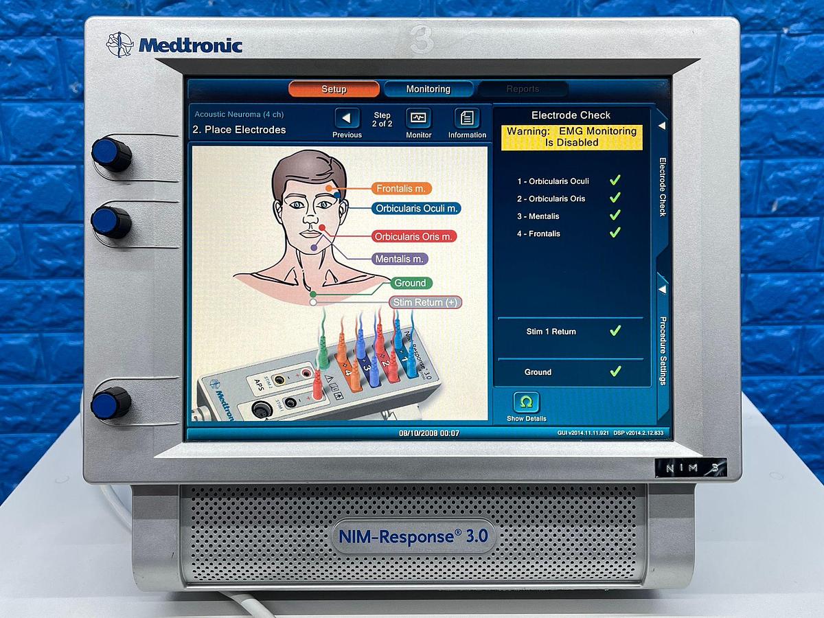 Used Medtronic NIM-Response 3.0 Includ Medtronic NIM-Response 3.0 REF: 8253200