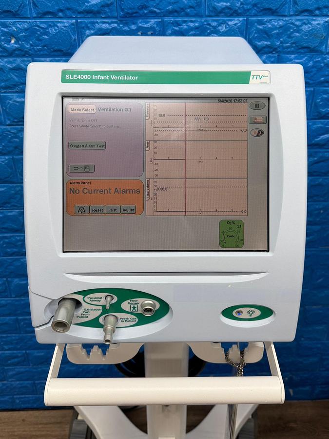 Used SLE 4000 Infant Ventilator  YOM: 2013 SN: 42715 YOM: 2013 SN: 42714  YOM: 2017 SN: 43488-R1-XE