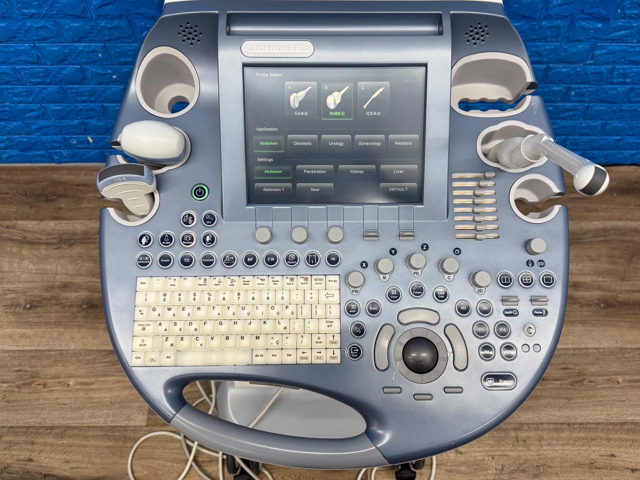 Used GE Voluson Е6 Ultrasound YOM: 2013