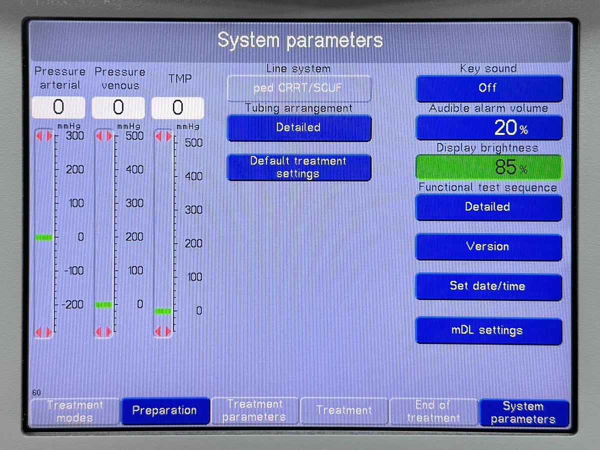 Used Fresenius MultiFiltrate HOURS: 12815:47 YOM: 2019 / HOURS: 13391:37 YOM:2019 