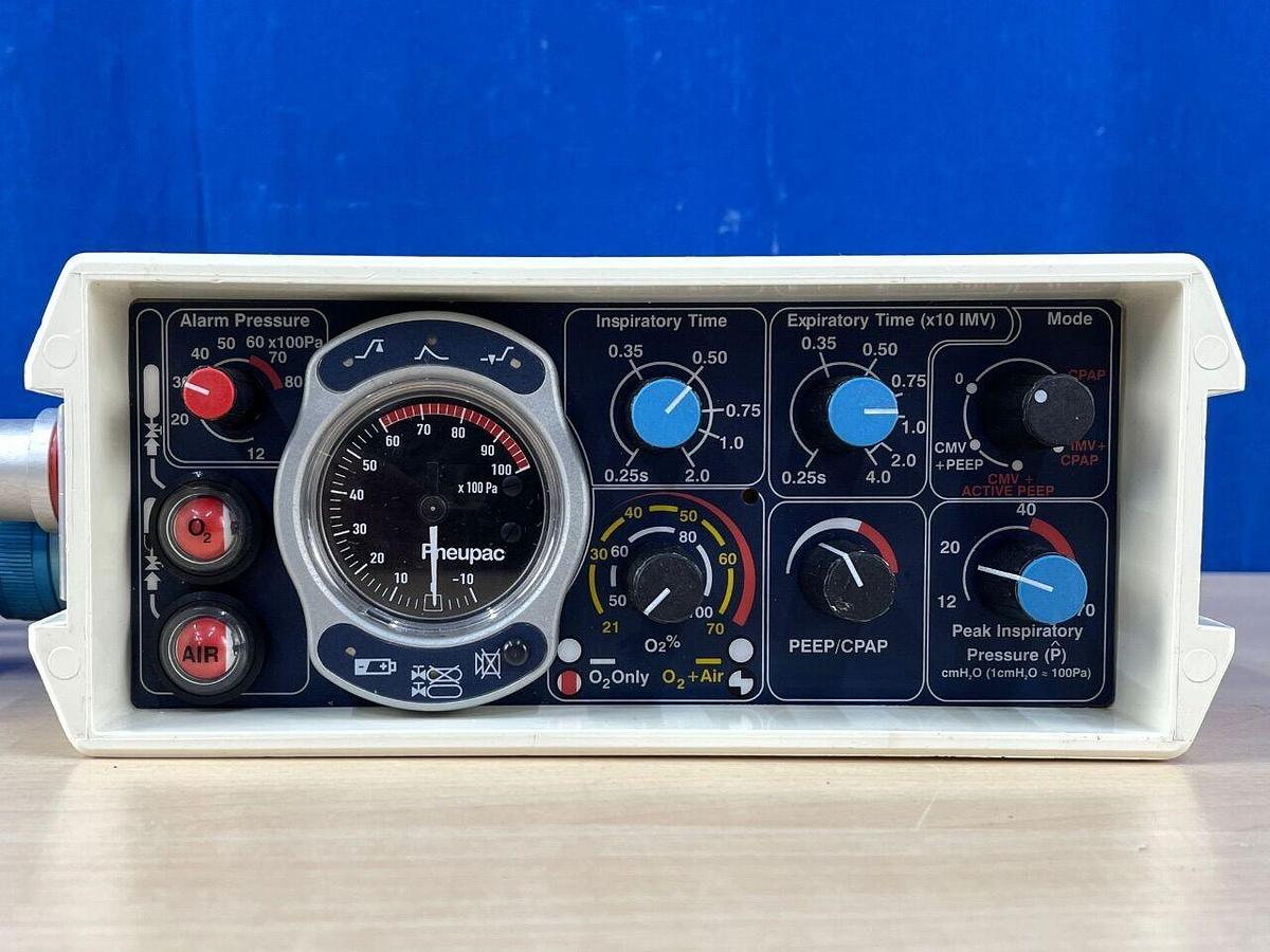 Used SMITHS Pneupac Baby Pac 100 Ventilator