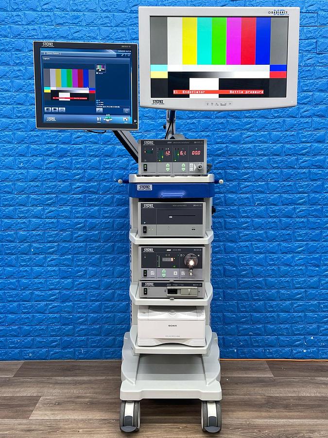 Used KARL STORZ Laparoscopy IMAGE 1 Hub Tower 222010 20 Full HD