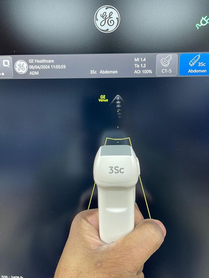 Used GE Venue YOM: 2018 With 3 Probes.