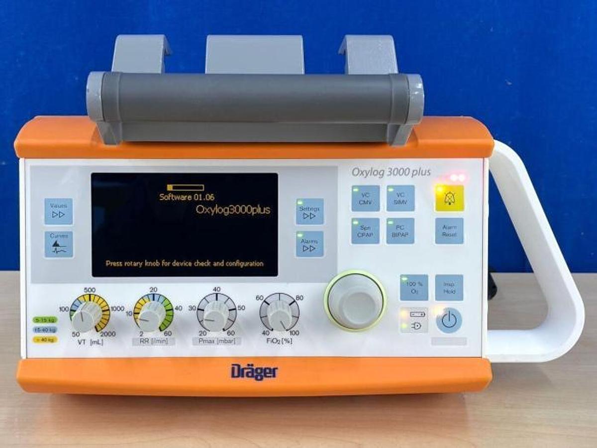 Used 2011 - DRAGER Oxylog 3000 PLUS